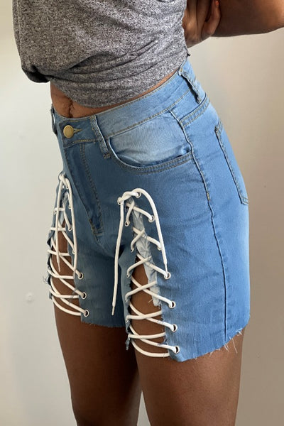 String Me Along Shorts