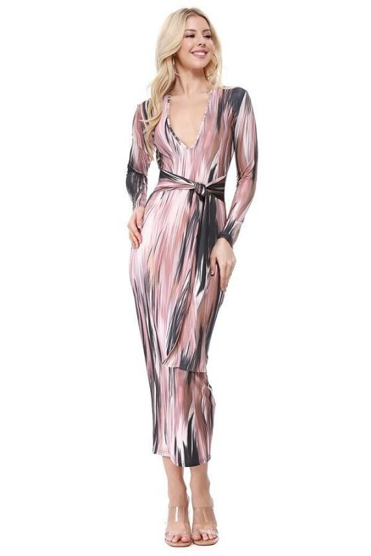 Tied Down Dress
